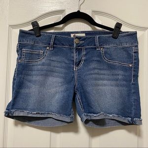 SO Cuffed Denim Shorts